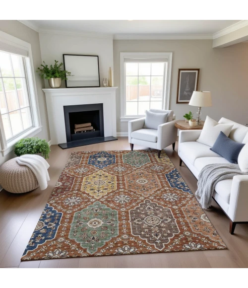 Dalyn Silk Road Orange SR7 8ft. x 10ft. Rug