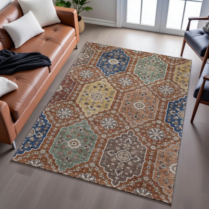 Dalyn Silk Road Orange SR7 2ft.6in. x 3ft.10in. Rug