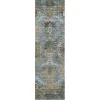 Dalyn Silk Road Teal SR8 2ft.3in. x 7ft.6in. Rug