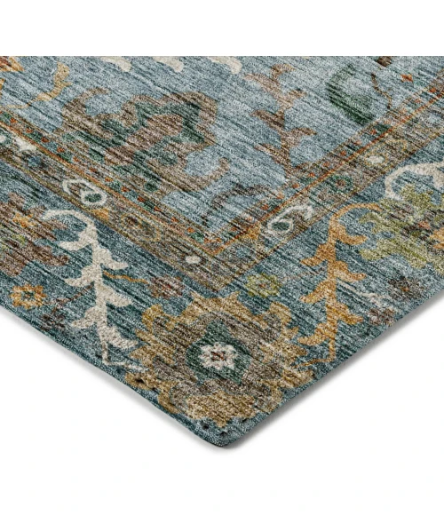 Dalyn Silk Road Teal SR8 9ft. x 12ft. Rug