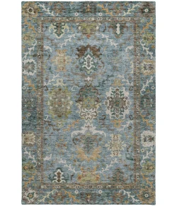 Dalyn Silk Road Teal SR8 9ft. x 12ft. Rug