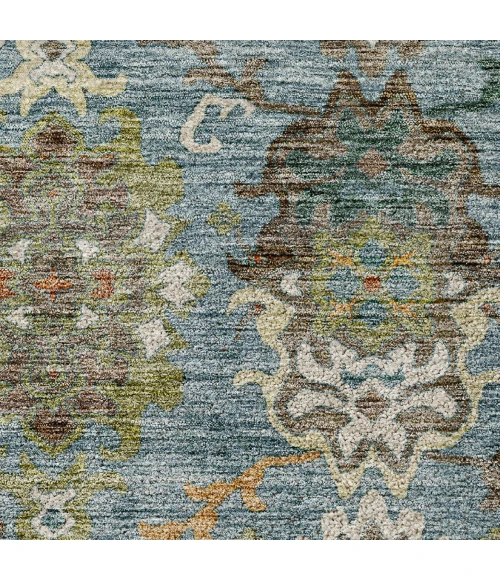 Dalyn Silk Road Teal SR8 9ft. x 12ft. Rug