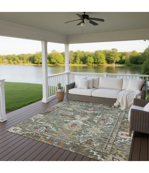 Dalyn Silk Road Green SR8 9ft. x 12ft. Rug