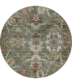 Dalyn Silk Road Green SR8 8ft. x 8ft. Rug
