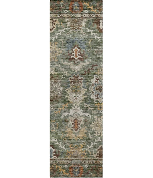 Dalyn Silk Road Green SR8 2ft.3in. x 7ft.6in. Rug