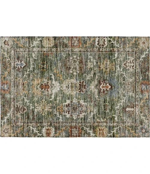 Dalyn Silk Road Green SR8 1ft.8in. x 2ft.6in. Rug