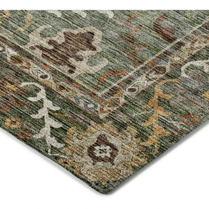 Dalyn Silk Road Green SR8 8ft. x 8ft. Rug