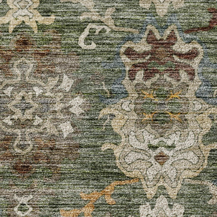Dalyn Silk Road Green SR8 8ft. x 8ft. Rug