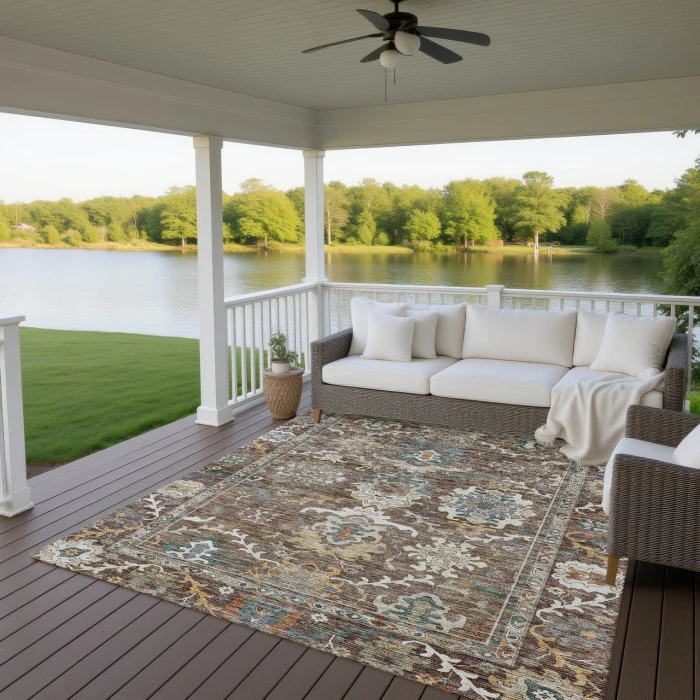 Dalyn Silk Road Brown SR8 10ft. x 14ft. Rug