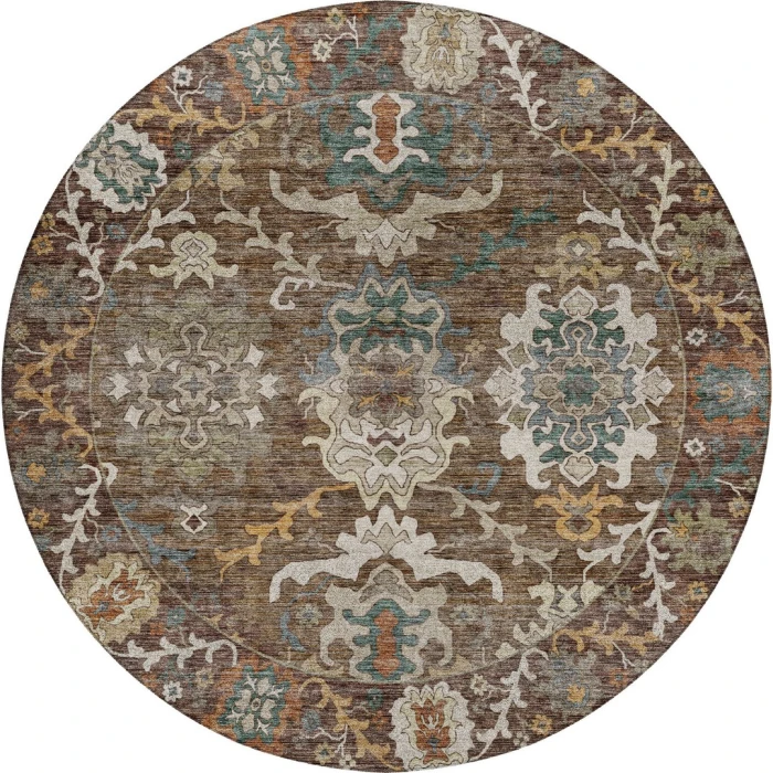 Dalyn Silk Road Brown SR8 8ft. x 8ft. Rug