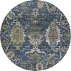 Dalyn Silk Road Blue SR8 8ft. x 8ft. Rug