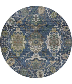 Dalyn Silk Road Blue SR8 8ft. x 8ft. Rug