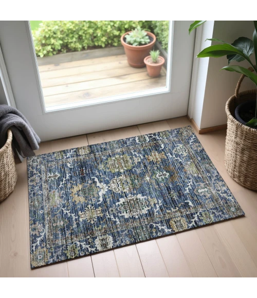 Dalyn Silk Road Blue SR8 1ft.8in. x 2ft.6in. Rug