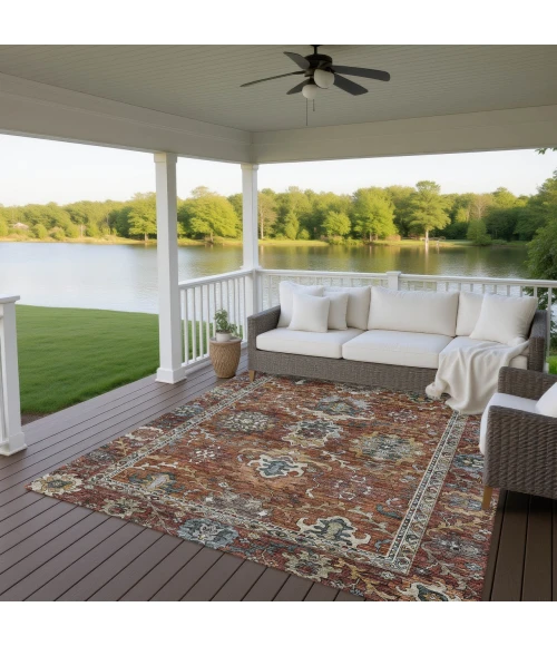 Dalyn Silk Road Orange SR8 9ft. x 12ft. Rug