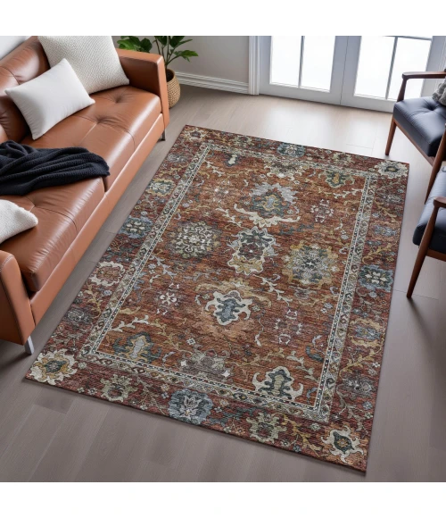 Dalyn Silk Road Orange SR8 9ft. x 12ft. Rug