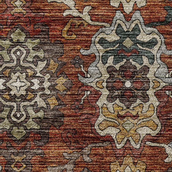 Dalyn Silk Road Orange SR8 8ft. x 8ft. Rug