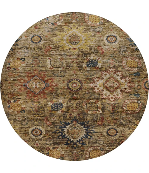 Dalyn Silk Road Brown SR9 8ft. x 8ft. Rug