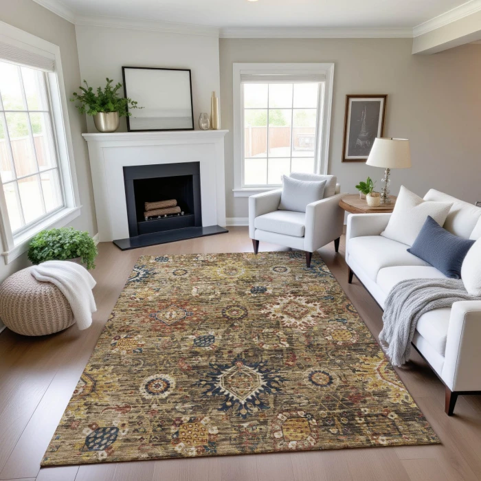 Dalyn Silk Road Brown SR9 3ft. x 5ft. Rug
