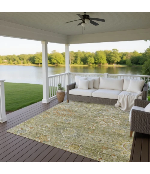 Dalyn Silk Road Green SR9 2ft.6in. x 3ft.10in. Rug