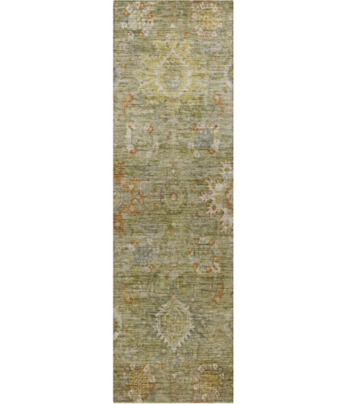 Dalyn Silk Road Green SR9 2ft.3in. x 7ft.6in. Rug