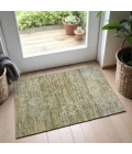 Dalyn Silk Road Green SR9 1ft.8in. x 2ft.6in. Rug