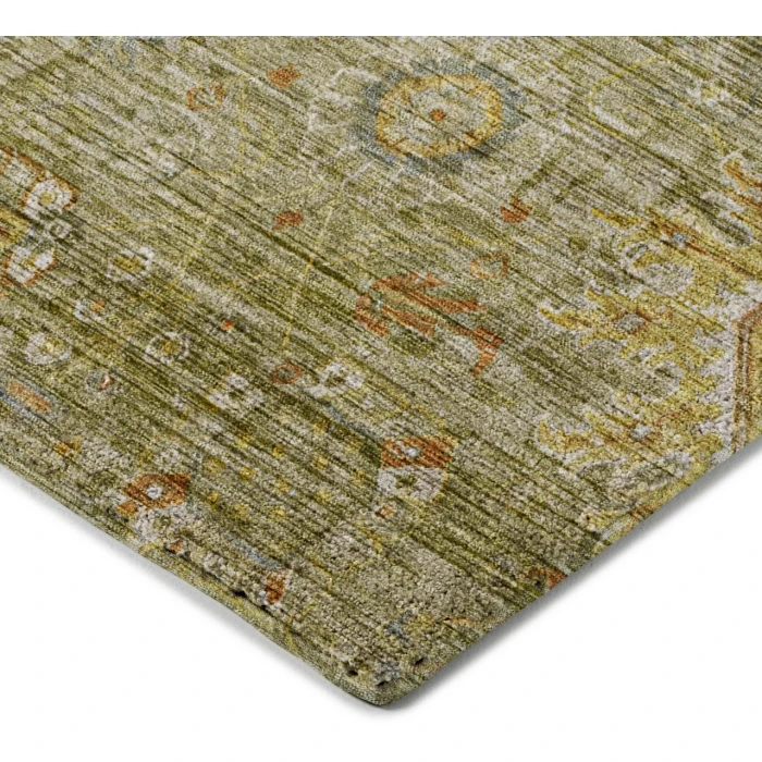 Dalyn Silk Road Green SR9 8ft. x 8ft. Rug