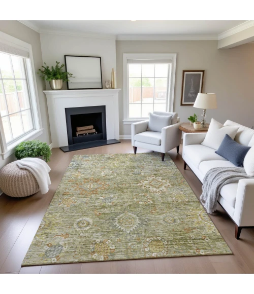 Dalyn Silk Road Green SR9 2ft.6in. x 3ft.10in. Rug