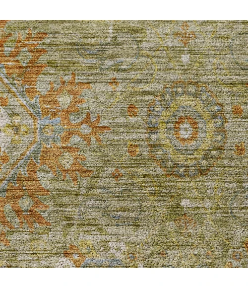 Dalyn Silk Road Green SR9 2ft.3in. x 7ft.6in. Rug