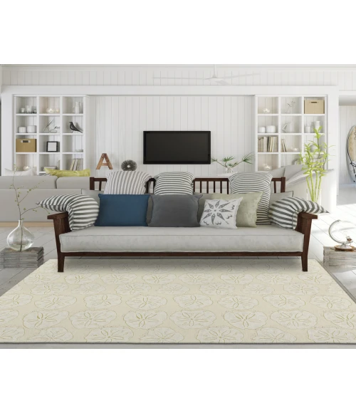 Dalyn Indoor/Outdoor Seabreeze SZ10 Ivory Washable 2'6" x 3'10" Rug