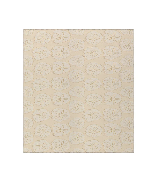 Dalyn Indoor/Outdoor Seabreeze SZ10 Ivory Washable 2'6" x 3'10" Rug