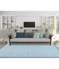 Dalyn Indoor/Outdoor Seabreeze SZ10 Sky Washable 2'6" x 3'10" Rug