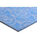 Dalyn Indoor/Outdoor Seabreeze SZ11 Cobalt Washable 2'6" x 3'10" Rug