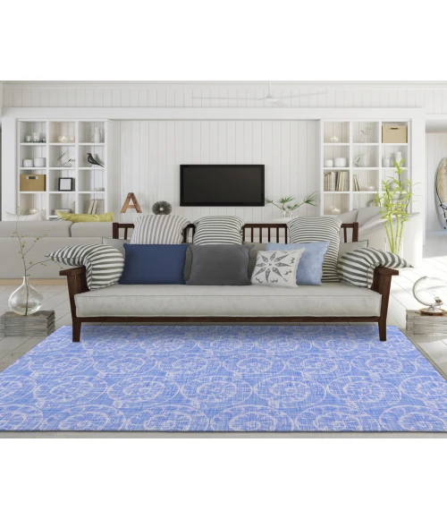 Dalyn Indoor/Outdoor Seabreeze SZ11 Cobalt Washable 2'6" x 3'10" Rug
