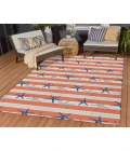 Dalyn Indoor/Outdoor Seabreeze SZ12 Salmon Washable 2'6" x 3'10" Rug