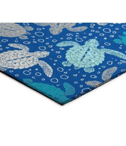 Dalyn Indoor/Outdoor Seabreeze SZ13 Navy Washable 2'6" x 3'10" Rug