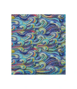 Dalyn Indoor/Outdoor Seabreeze SZ14 Indigo Washable 2'6" x 3'10" Rug