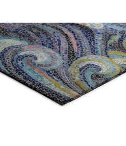 Dalyn Indoor/Outdoor Seabreeze SZ14 Ink Washable 2'6" x 3'10" Rug