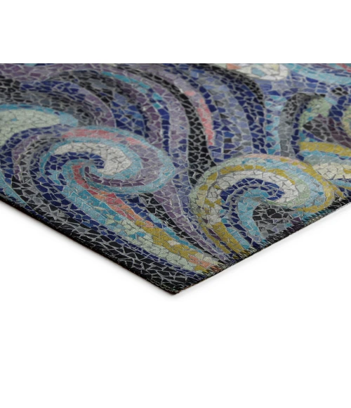Dalyn Indoor/Outdoor Seabreeze SZ14 Ink Washable 2'6" x 3'10" Rug