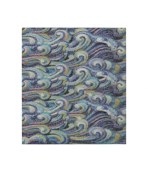 Dalyn Indoor/Outdoor Seabreeze SZ14 Ink Washable 2'6" x 3'10" Rug