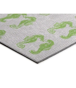 Dalyn Indoor/Outdoor Seabreeze SZ15 Lime-In Washable 2'6" x 3'10" Rug