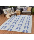 Dalyn Indoor/Outdoor Seabreeze SZ15 Navy Washable 2'6" x 3'10" Rug