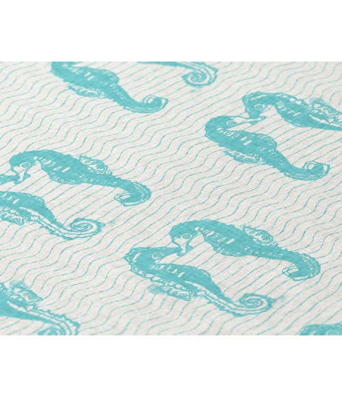 Dalyn Indoor/Outdoor Seabreeze SZ15 Teal Washable 2'6" x 3'10" Rug