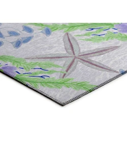 Dalyn Indoor/Outdoor Seabreeze SZ1 Lavender Washable 2'6" x 3'10" Rug