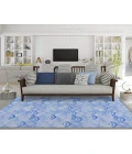 Dalyn Indoor/Outdoor Seabreeze SZ2 Navy Washable 2'6" x 3'10" Rug