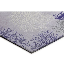 Dalyn Indoor/Outdoor Seabreeze SZ3 Lavender Washable 2'6" x 3'10" Rug