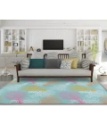 Dalyn Indoor/Outdoor Seabreeze SZ3 Teal Washable 2'6" x 3'10" Rug
