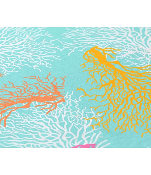 Dalyn Indoor/Outdoor Seabreeze SZ3 Teal Washable 2'6" x 3'10" Rug