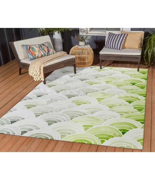 Dalyn Indoor/Outdoor Seabreeze SZ5 Lime-In Washable 2'6" x 3'10" Rug