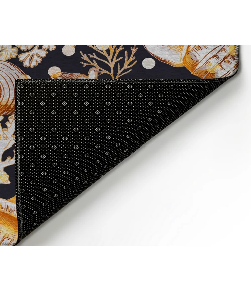 Dalyn Indoor/Outdoor Seabreeze SZ6 Black Washable 2'6" x 3'10" Rug