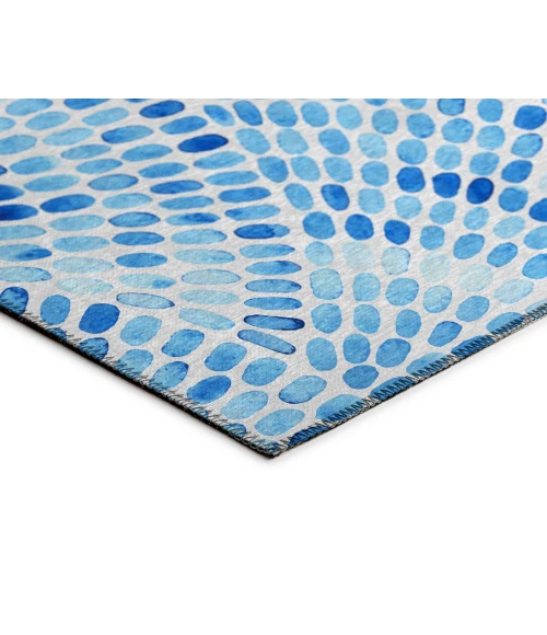 Dalyn Indoor/Outdoor Seabreeze SZ7 Indigo Washable 2'6" x 3'10" Rug